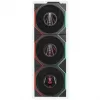 Lian Li UNI FAN TL LCD FLEX Wireless ARGB Reverse Blade ventola 120mm confezione da 3 con controller, nero