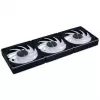 Lian Li UNI FAN CL FLEX Wireless PWM ARGB ventola per case 120mm, nero, confezione da 3 con controller