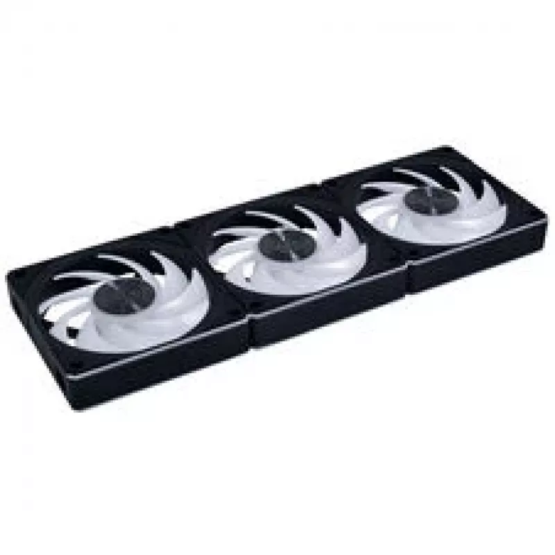 Lian Li UNI FAN CL FLEX Wireless PWM ARGB ventola per case 120mm, nero, confezione da 3 con controller