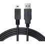 Wacom ACK4090601 Cavo dati e ricarica USB-A a Micro-USB-B 3m per STU-530/430, Intuos Pro, Cintiq Pro, One by Wacom - Nero