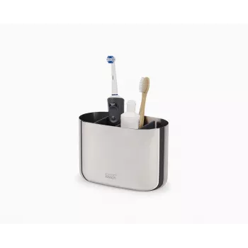 Joseph Joseph EasyStore Luxe Portaspazzolini grande in acciaio inox