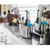 Joseph Joseph EasyStore Luxe Portaspazzolini grande in acciaio inox