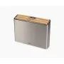 Joseph Joseph Folio Bamboo Set di 3 taglieri con supporto sottile, Grigio antracite