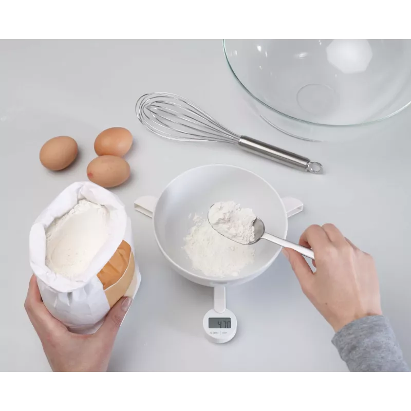 Joseph Joseph TriScale Bilancia da cucina digitale bianca