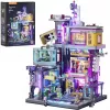 LUMIBRICKS Cyberpunk Neoncity Gamestack Insegna al neon LED