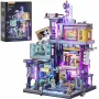 LUMIBRICKS Cyberpunk Neoncity Gamestack Insegna al neon LED