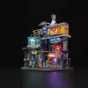 LUMIBRICKS Cyberpunk Neoncity Gamestack Insegna al neon LED