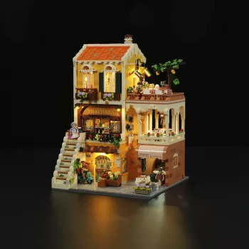 LUMIBRICKS Ristorante italiano in stile rustico