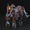 Lumibricks Steamphant elefante steampunk mattoncini LED 800 pezzi modello da esposizione alimentato USB