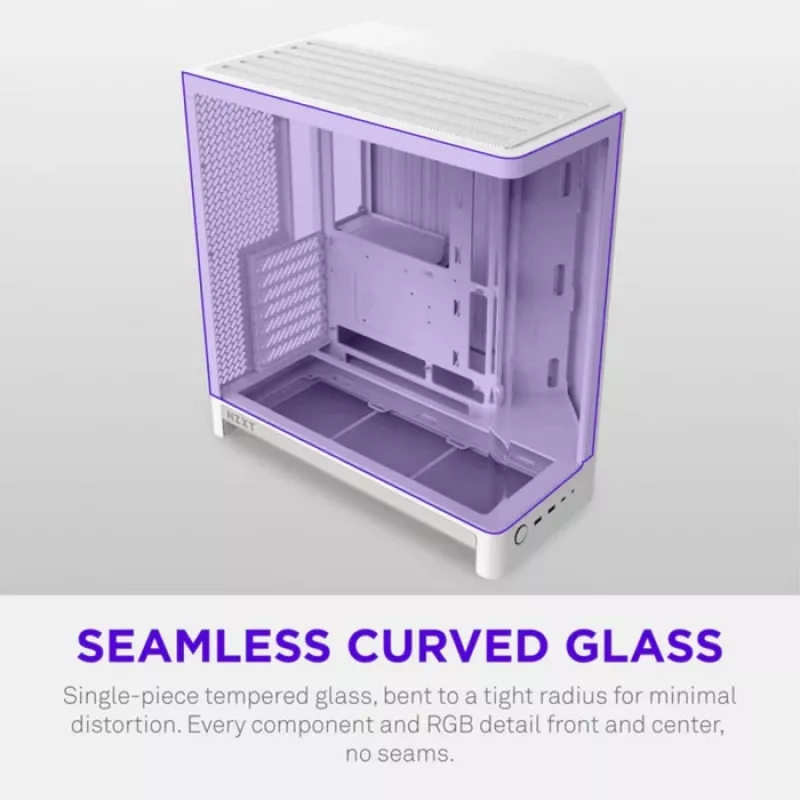 NZXT H6 2026 case gaming mid-tower airflow bianco vetro temperato