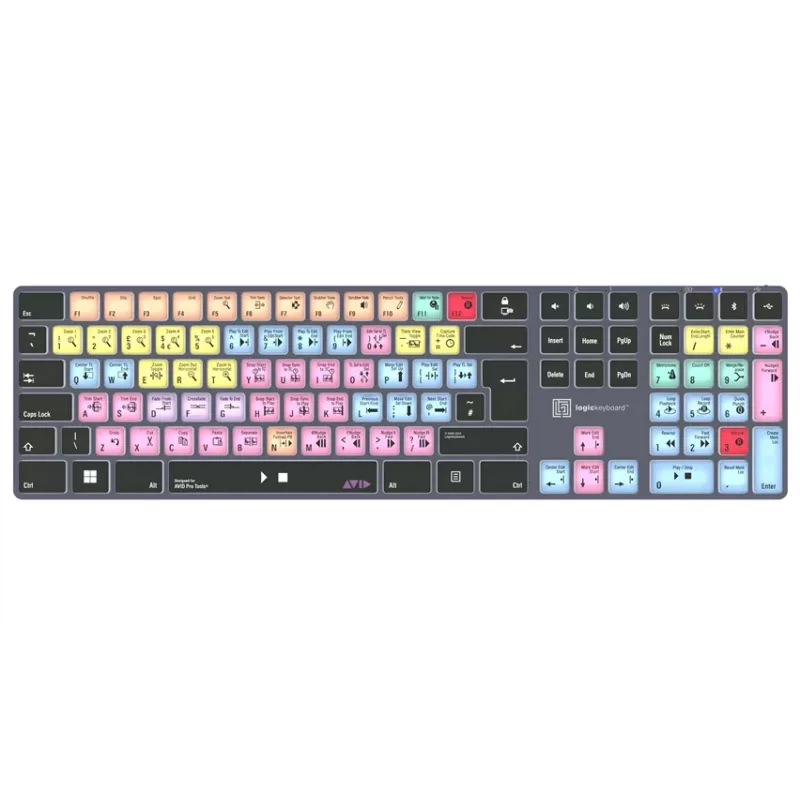 Logickeyboard Avid Pro Tools Titan tastiera PC UK