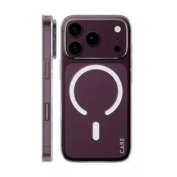 CARE by PanzerGlass Slim Case per iPhone 17 Pro / 18 Pro trasparente compatibile MagSafe