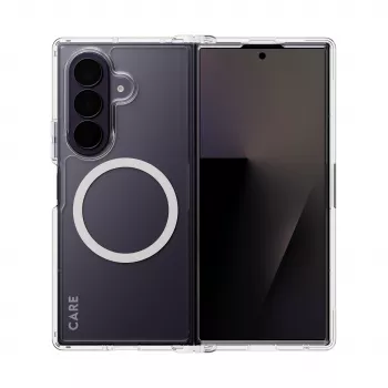 PanzerGlass CARE Urban Case trasparente con Qi bianco per Samsung Galaxy Z Fold8 Ultra/Z Fold7