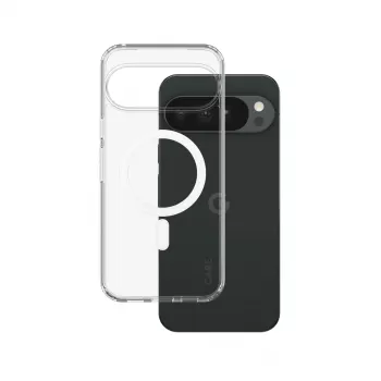 PanzerGlass Care by Urban Combat cover con ricarica wireless Qi per Google Pixel 11 Pro XL - trasparente/bianco