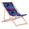 GRB GreenBlue GB183 sdraio classico in legno di faggio con motivo tucano