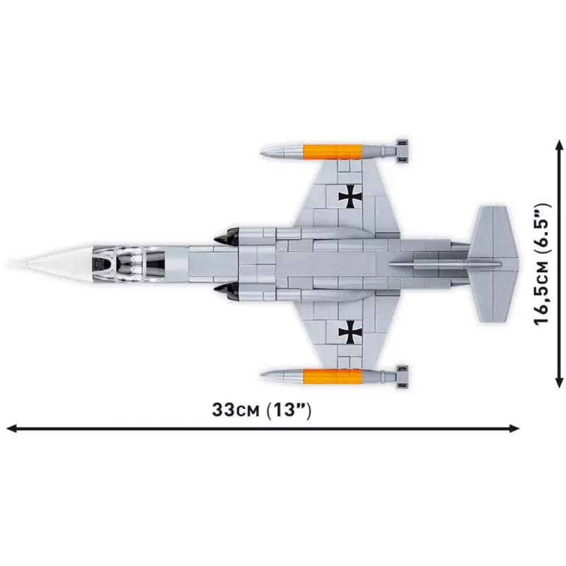 COBI Lockheed F-104 Starfighter kit di montaggio in scala 1:48