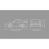 COBI Audi quattro S1 E2 (scala 1:35) set di mattoncini