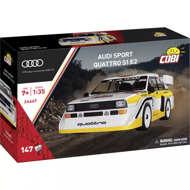 COBI Audi quattro S1 E2 (scala 1:35) set di mattoncini