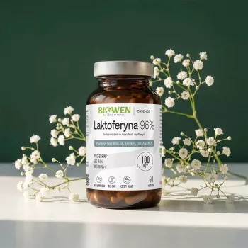 BIOWEN Lattoferrina 96% – 60 capsule – integratore alimentare di lattoferrina bovina ad alta purezza