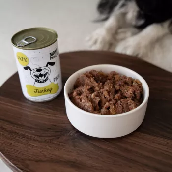 Paka Zwierzaka Pepe Tacchino Cibo per cani 800g – Monoproteico al tacchino umido per cani