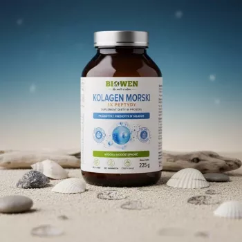BWN BIOWEN Collagene marino 3x Peptidi – Integratore alimentare per persone – 225g