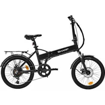 Sharp BK-FD03-EB E-Bike pieghevole 250W 36V 6.4Ah 16 pollici Nero
