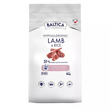 BALTICA Nutraceutic Adult Agnello e riso Small Breed Mono Cibo secco per cani 9kg