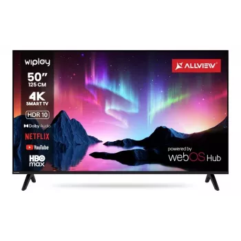 Allview 50 pollici QLED 4K UHD Smart TV QL50WiPlay6301-U