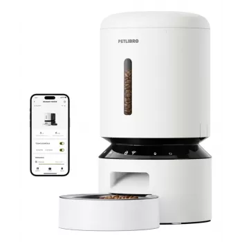 Petlibro Granary Distributore di cibo WiFi 5L bianco
