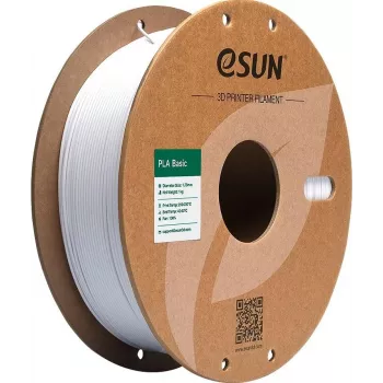 eSUN PLA Basic Filamento 1,75mm, Cold White, 1kg