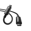 Baseus Tungsten Gold cavo ricarica rapida USB-C a USB-C 240W 1 m nero