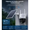 DAHUA BP5E telecamera di sicurezza pan-tilt 4G LTE alimentata a energia solare 5MP con visione notturna a colori