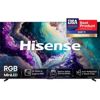 Hisense 100UR8DS TV smart 100 pollici 4K UHD MiniLED con pannello 180Hz, Dolby Vision IQ, Dolby Atmos e VIDAA U7