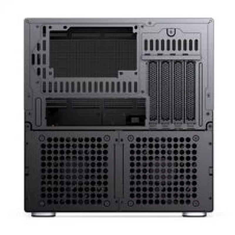 Jonsbo N6 case cubo NAS, Micro-ATX, acciaio/mesh, nero