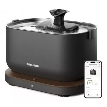 Petlibro Dockstream fontanella per acqua con app, nero