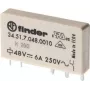 Finder 34.51.7.024.0010 relè miniaturizzato per PCB 24 V DC 6 A 1 CO SPDT