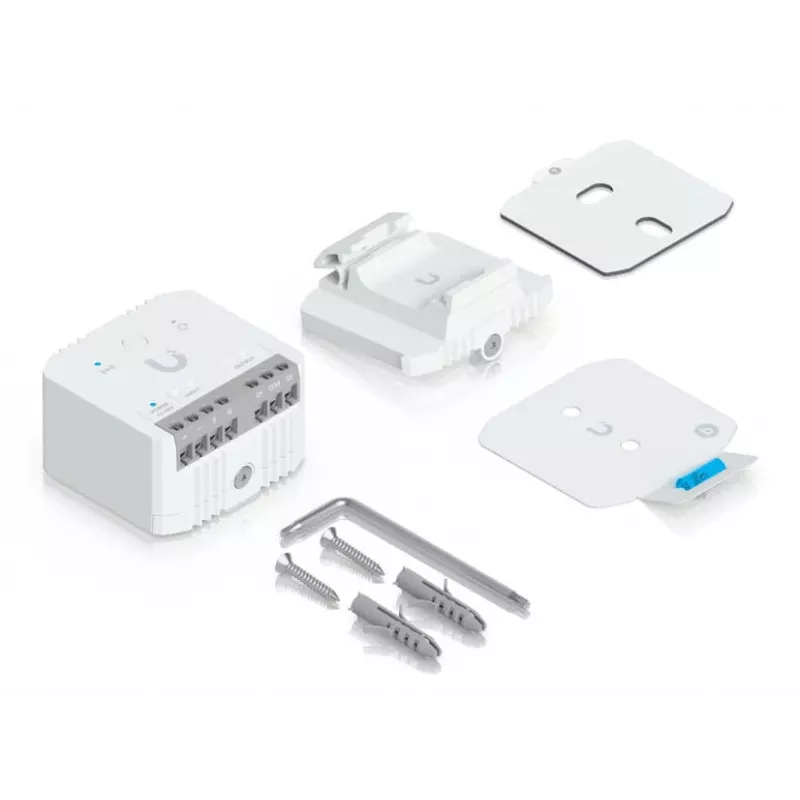 Ubiquiti SuperLink Relay USL-Relay - relè a contatto pulito per automazione di rete, PoE/USB-C, gestito UniFi