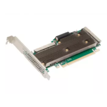 Broadcom MegaRAID 9760W-32i controller RAID PCIe 5.0 x16 NVMe/SAS, 32 porte interne, cache 8GB, low-profile