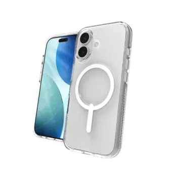 ZAGG Crystal Palace Snap Case custodia per iPhone 17, trasparente