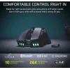 Mouse da gaming CORSAIR Ironclaw Wireless SE - 26.000 DPI, ottico, SLIPSTREAM Wireless, Bluetooth, USB, RGB, nero