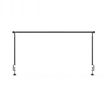 Catena luminosa LED solare NewGarden Garland Lift, 10 sfere, 2,5 m, nero