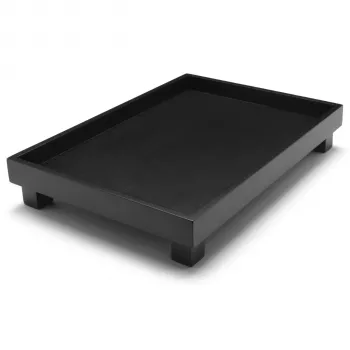 Bredemeijer Izumi Classic vassoio rettangolare in bambù nero 350 mm