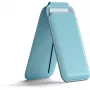 Satechi portafoglio magnetico con supporto per MagSafe - azzurro