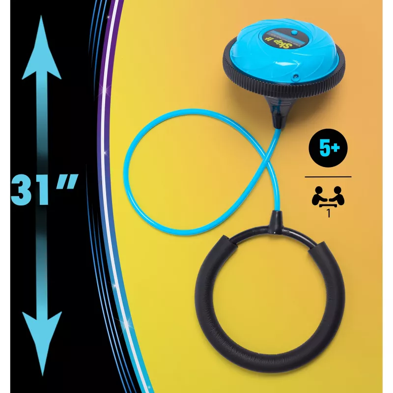 Just Play Skip It Deluxe Petrol - gioco cavigliera con salto e contatore e luci lampeggianti per bambini da 6 anni