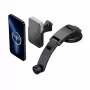 ALOGIC Matrix Supporto magnetico universale per ricarica wireless auto con ventosa e clip per bocchette, ricarica rapida Qi 15W, bloccaggio automatico, rotazione 360°, nero