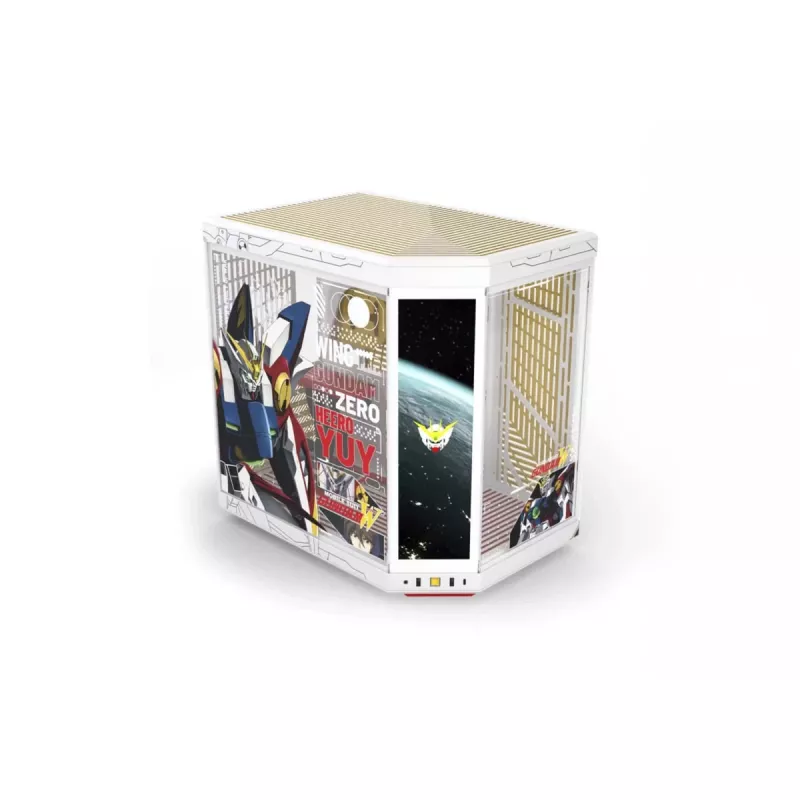 HYTE Y70 Touch Infinite Gundam Wing Edition Case Mid-Tower, doppio vetro temperato, touchscreen 4K, bianco