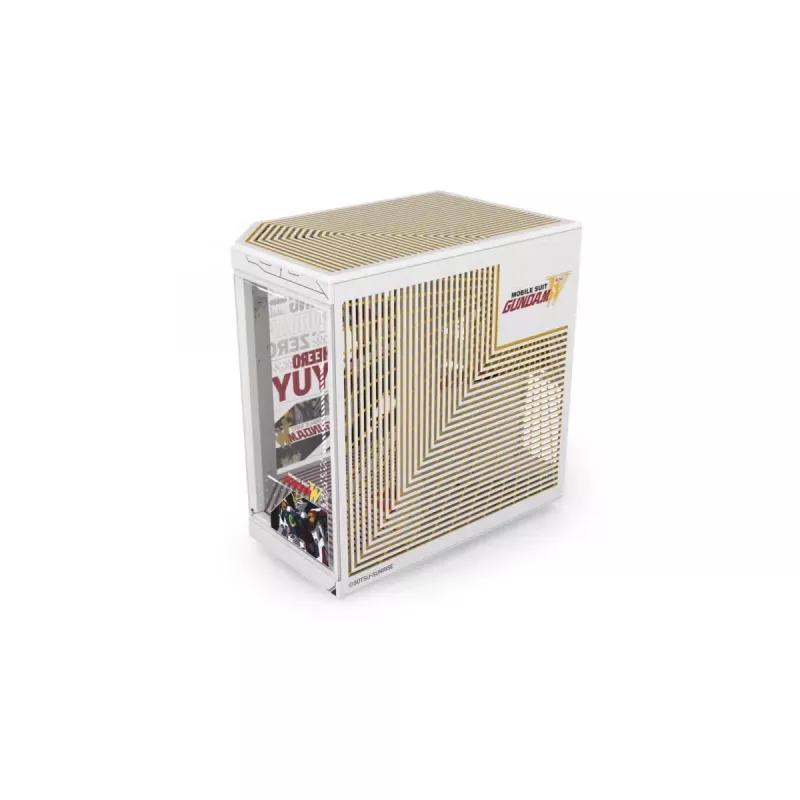 HYTE Y70 Touch Infinite Gundam Wing Edition Case Mid-Tower, doppio vetro temperato, touchscreen 4K, bianco