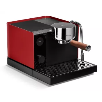 Fellow Espresso Series 1 Macchina per espresso a leva, rosso ciliegia