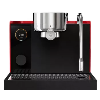 Fellow Espresso Series 1 Macchina per espresso a leva, rosso ciliegia