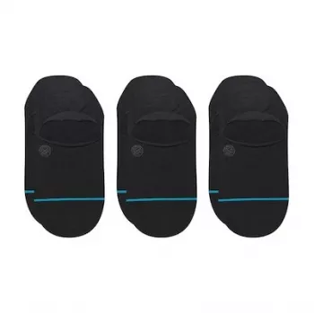 Stance Icon No Show calze sneaker confezione da 3 nero